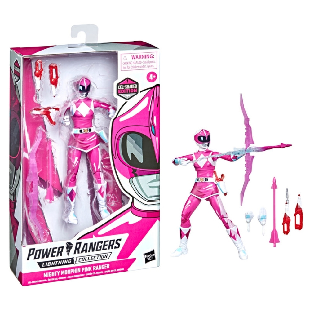 Power Rangers Lightning Collection Mighty Morphin Pink Ranger Action Figure NEW - Picture 3 of 8